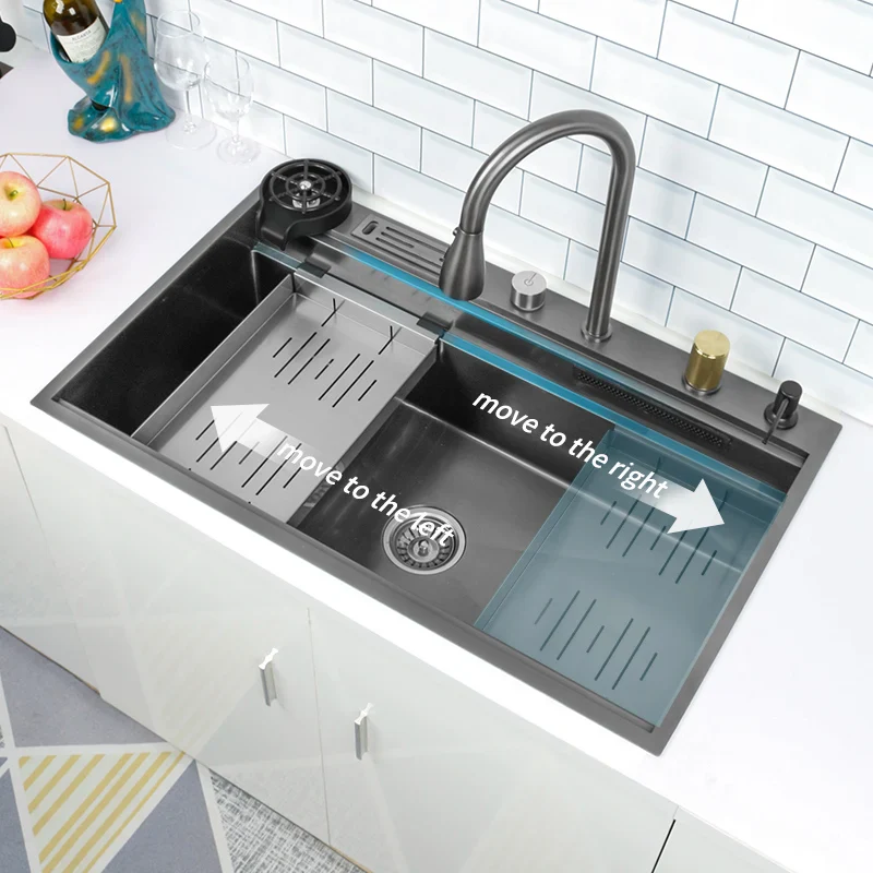 Supersize Waterfall Kitchen Sink - Image 3
