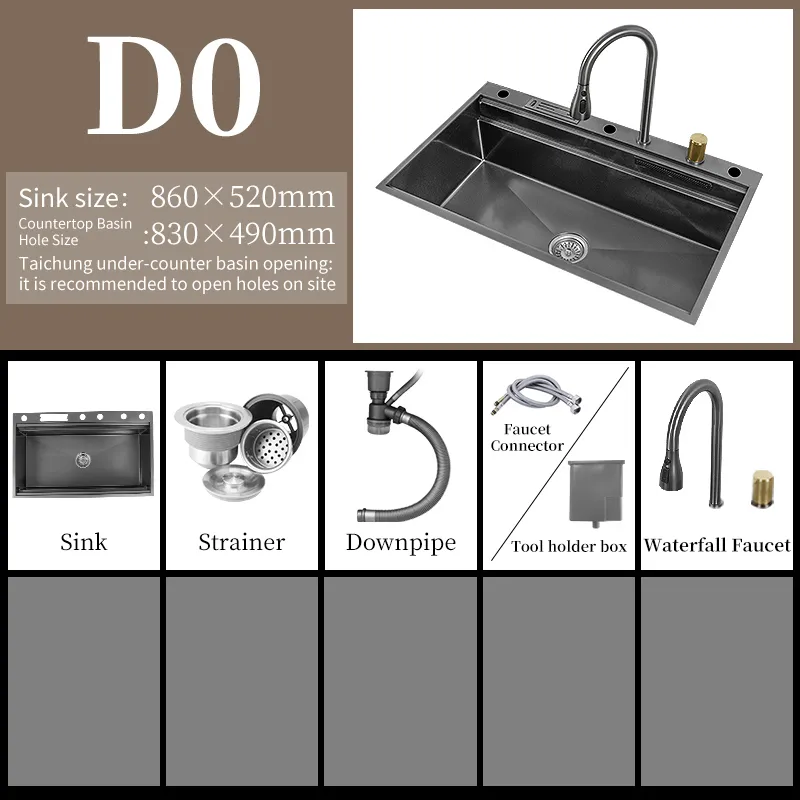 Supersize Waterfall Kitchen Sink - Image 7