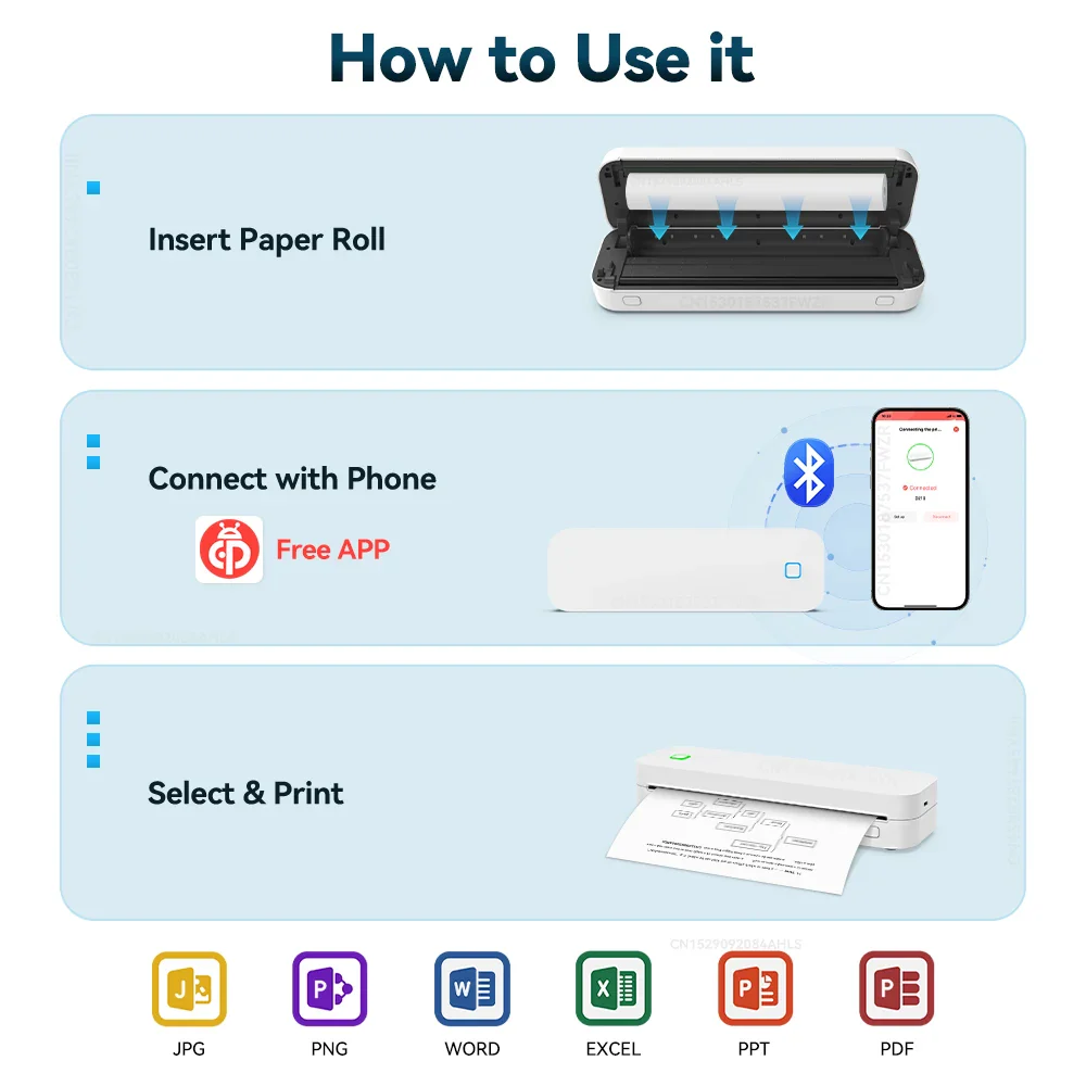 SwiftPrint Bluetooth A4 Printer - Image 5