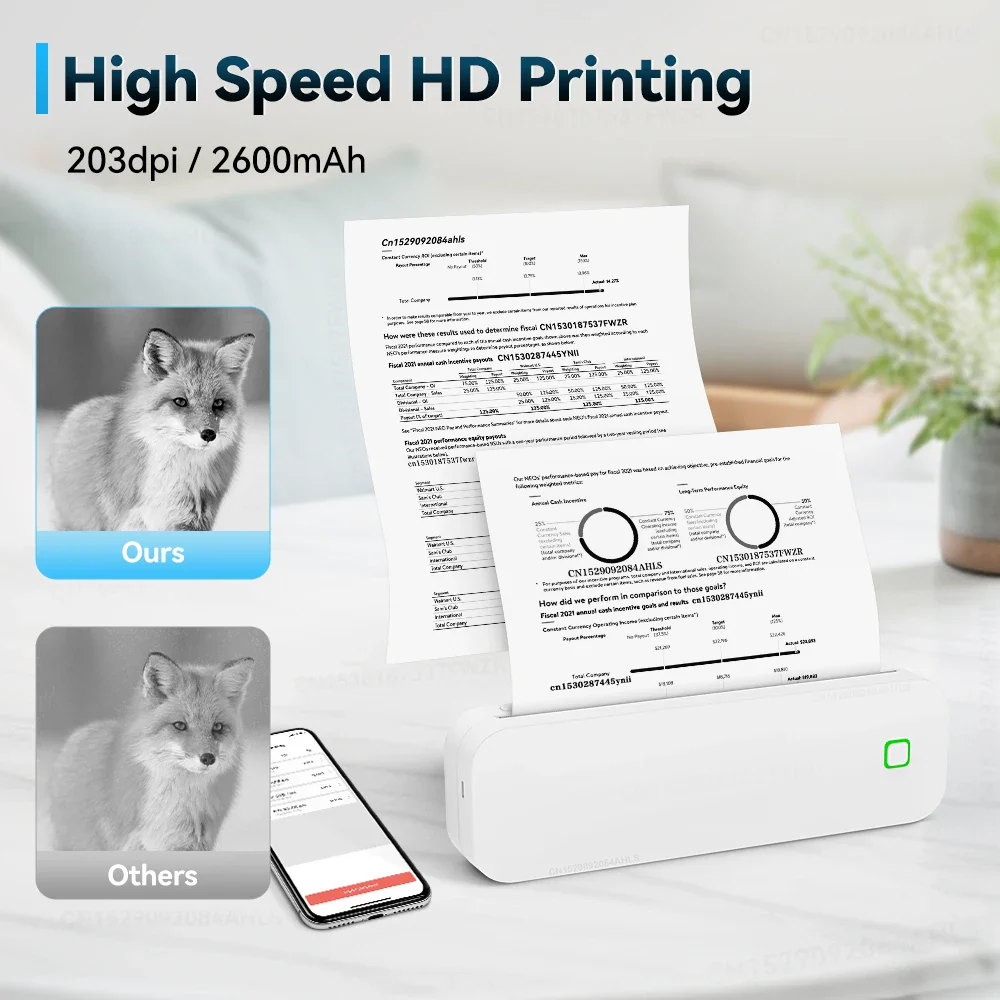 SwiftPrint Bluetooth A4 Printer - Image 6