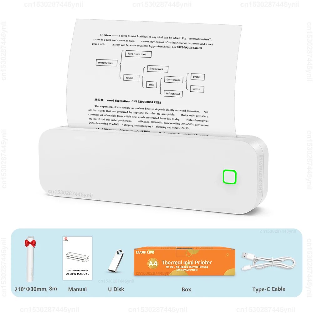 SwiftPrint Bluetooth A4 Printer - Image 7