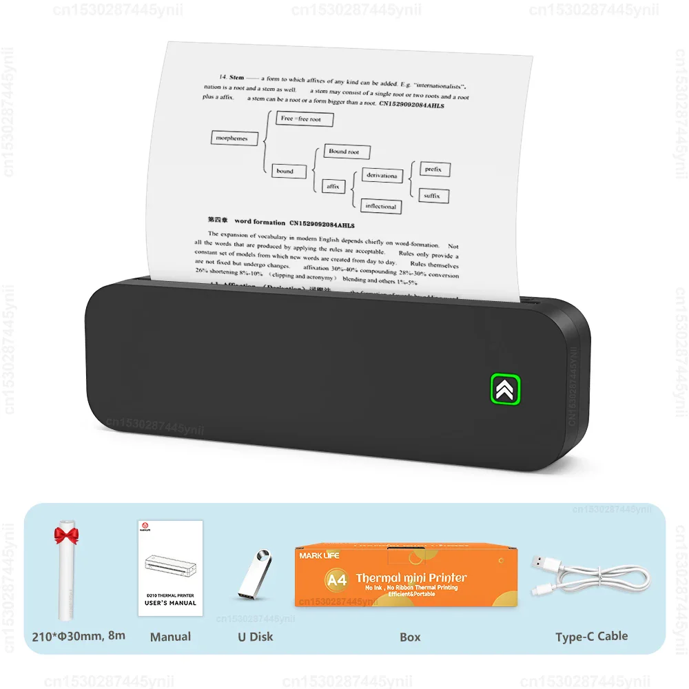 SwiftPrint Bluetooth A4 Printer - Image 8