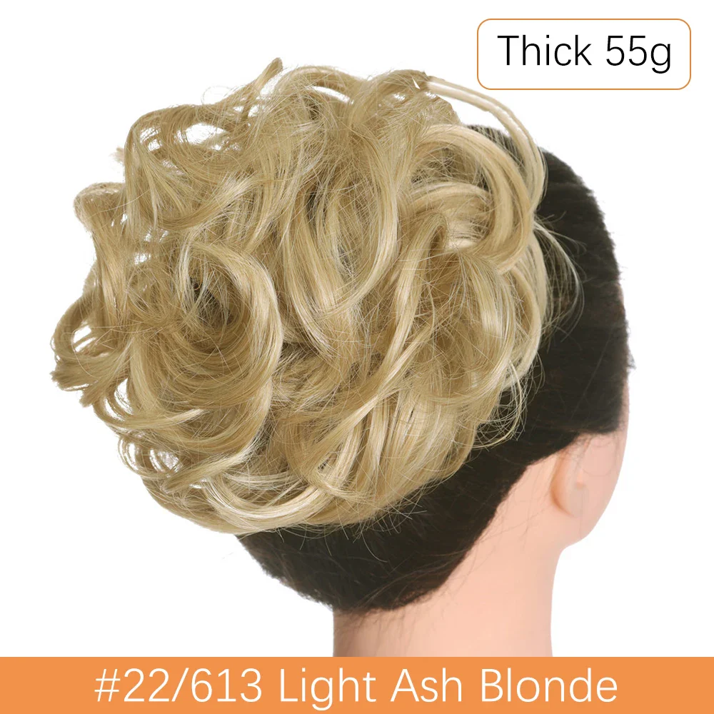Synthetic Messy Hair Bun - Image 11