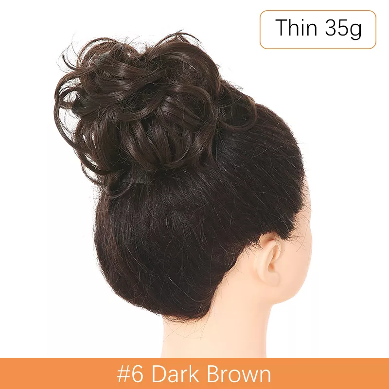 Synthetic Messy Hair Bun - Image 13