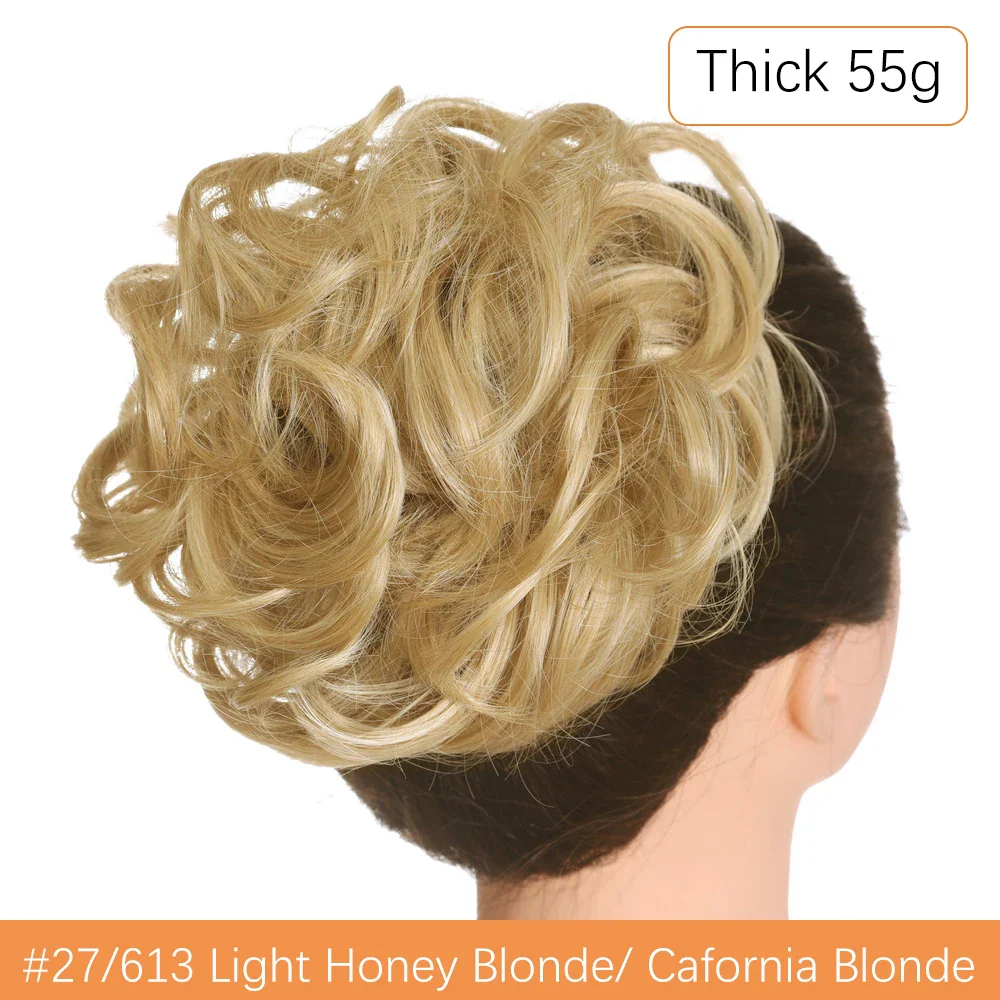 Synthetic Messy Hair Bun - Image 16
