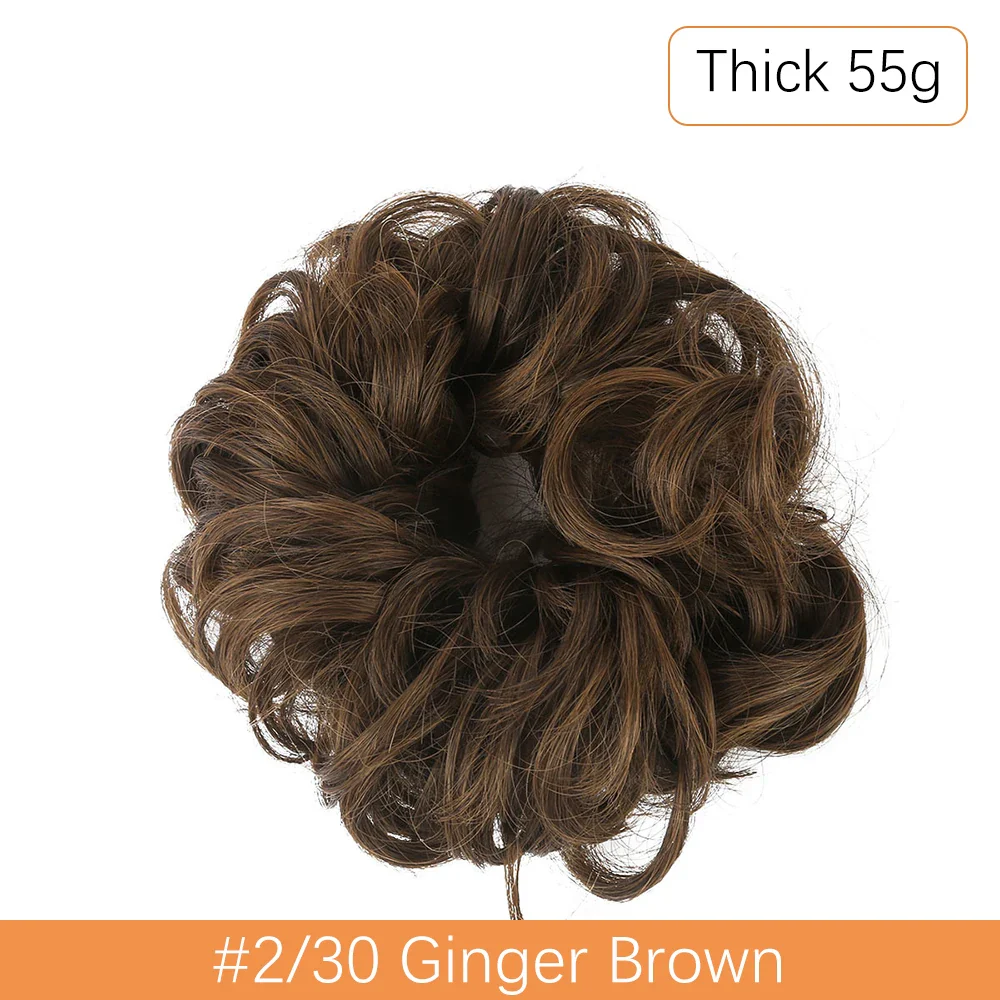 Synthetic Messy Hair Bun - Image 20