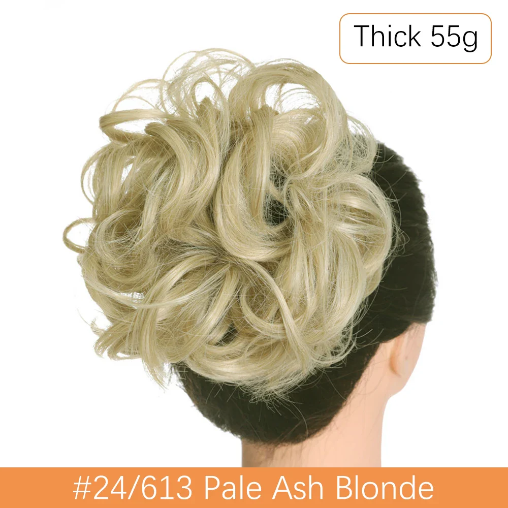 Synthetic Messy Hair Bun - Image 21