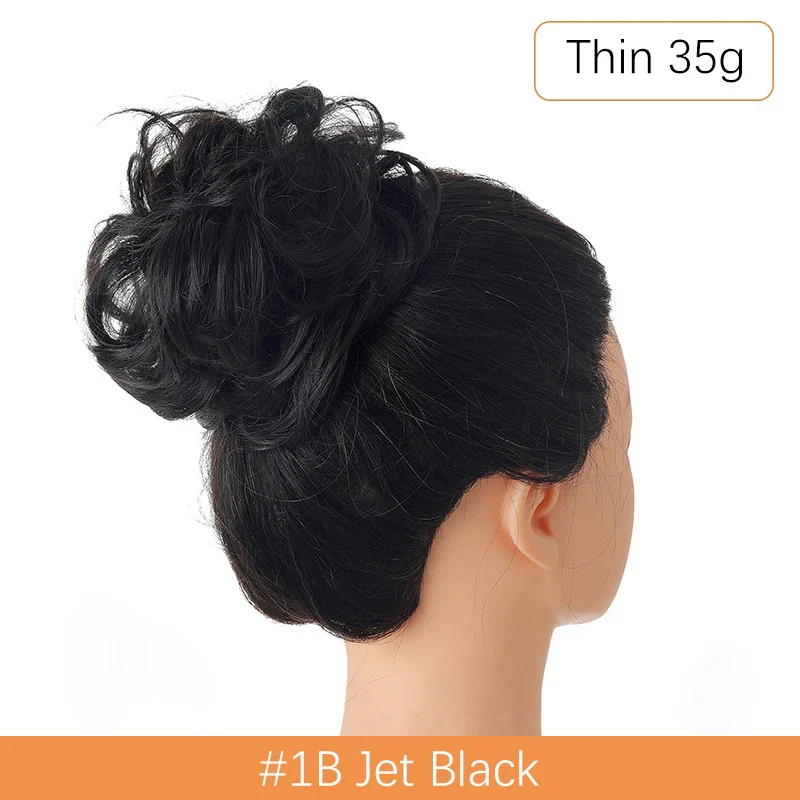 Synthetic Messy Hair Bun - Image 22