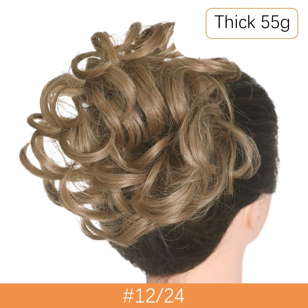 Synthetic Messy Hair Bun - Image 23