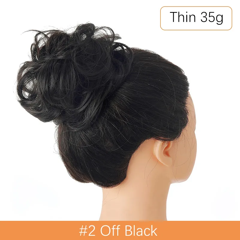 Synthetic Messy Hair Bun - Image 25