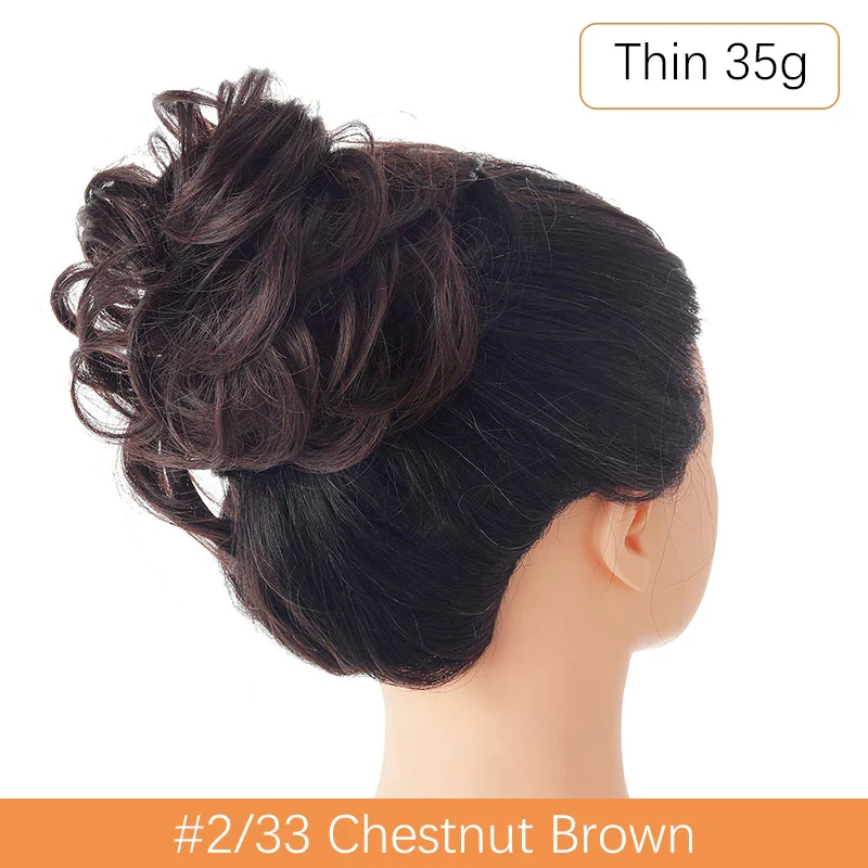 Synthetic Messy Hair Bun - Image 27
