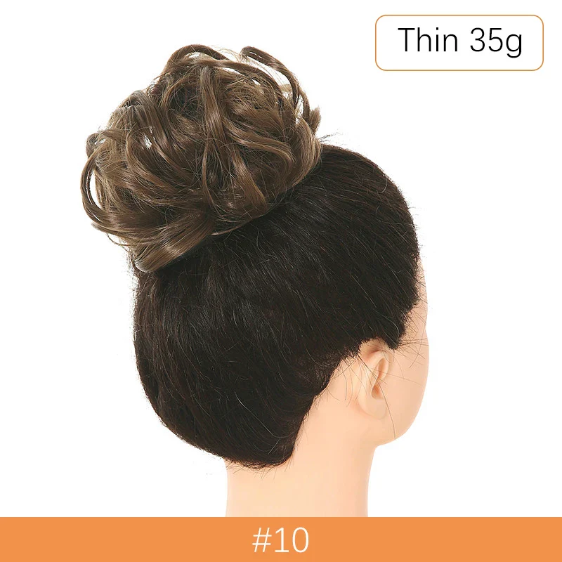 Synthetic Messy Hair Bun - Image 29