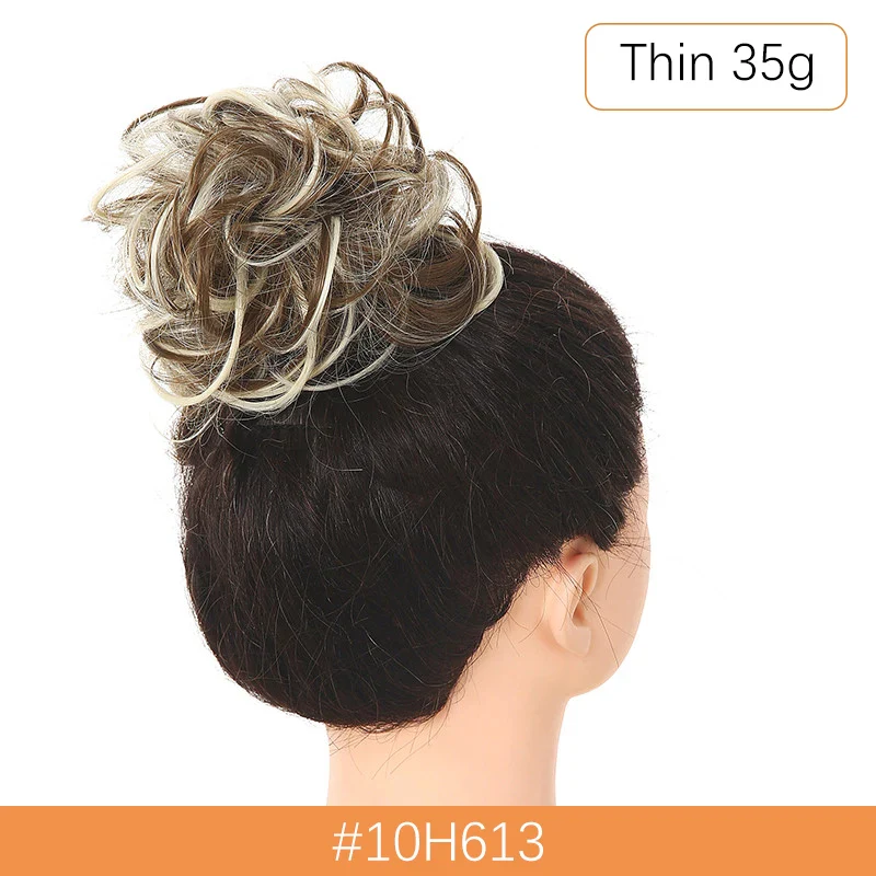 Synthetic Messy Hair Bun - Image 30