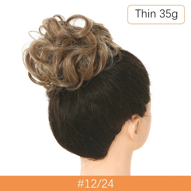 Synthetic Messy Hair Bun - Image 31