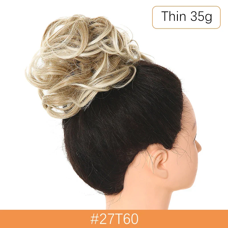 Synthetic Messy Hair Bun - Image 40