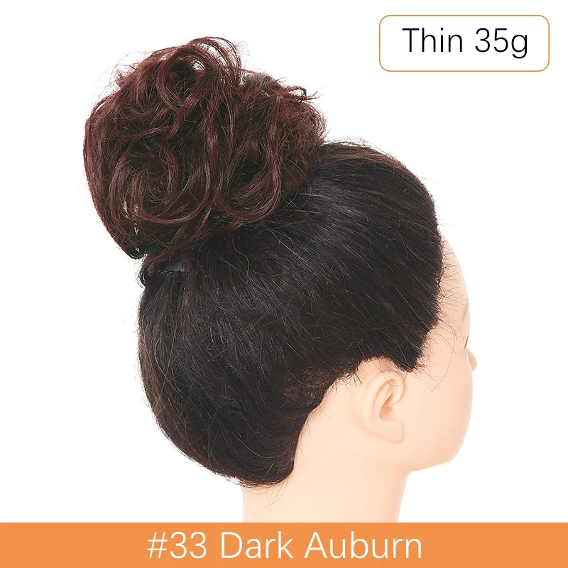 Synthetic Messy Hair Bun - Image 45