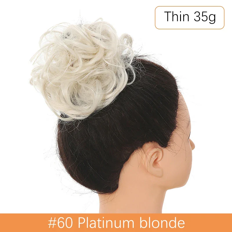 Synthetic Messy Hair Bun - Image 48