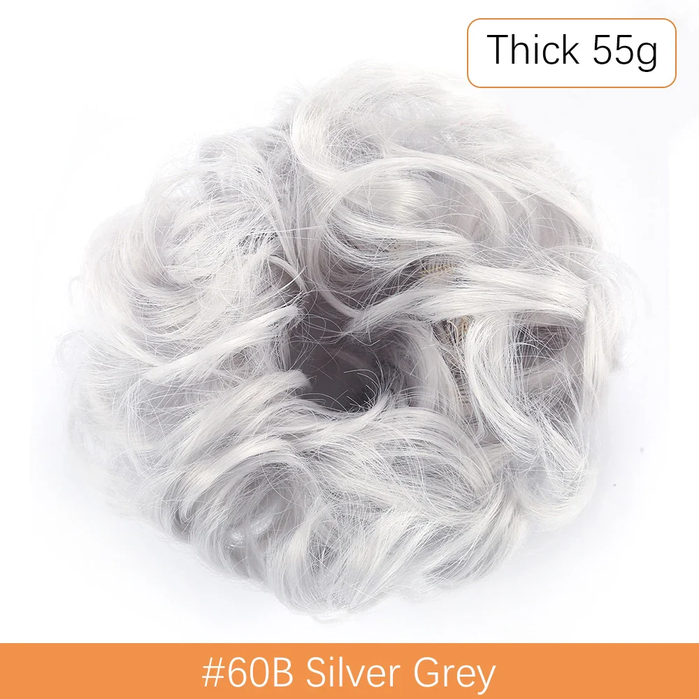 Synthetic Messy Hair Bun - Image 62