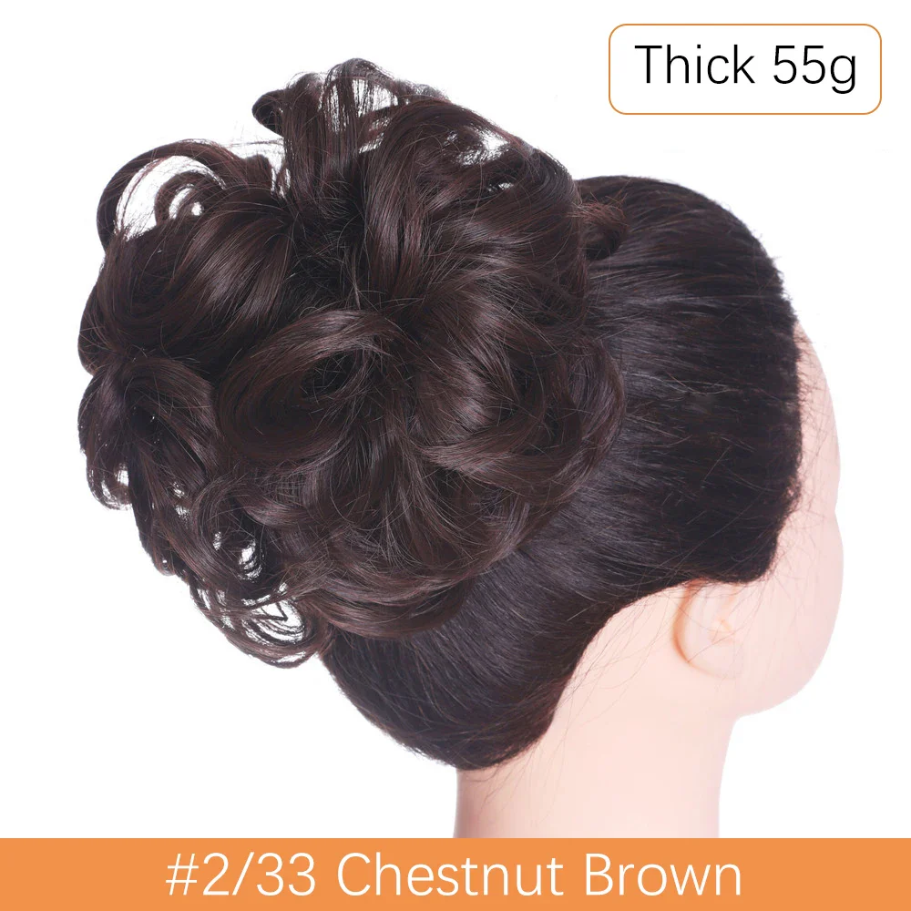 Synthetic Messy Hair Bun - Image 7