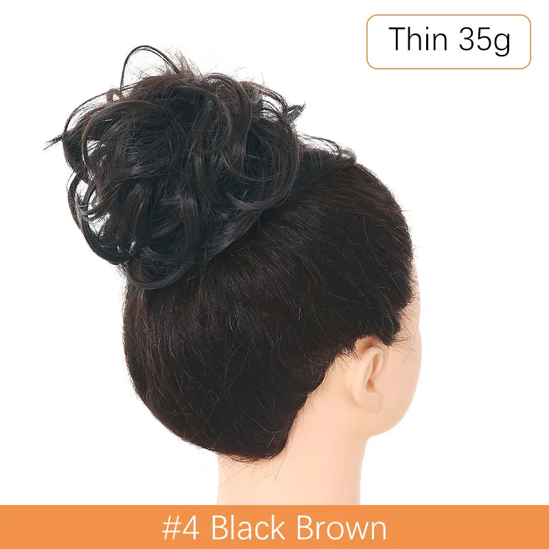 Synthetic Messy Hair Bun - Image 8