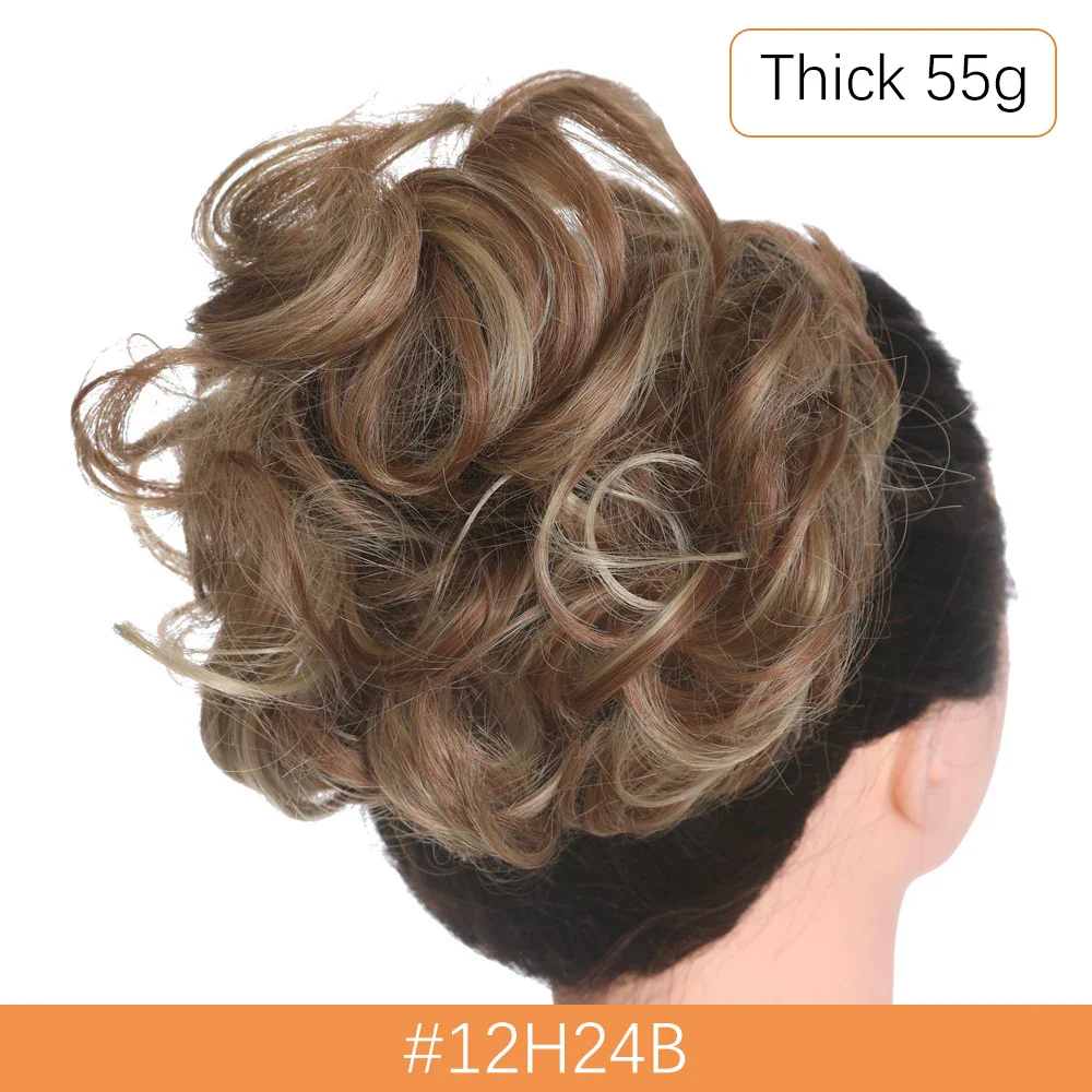 Synthetic Messy Hair Bun - Image 9