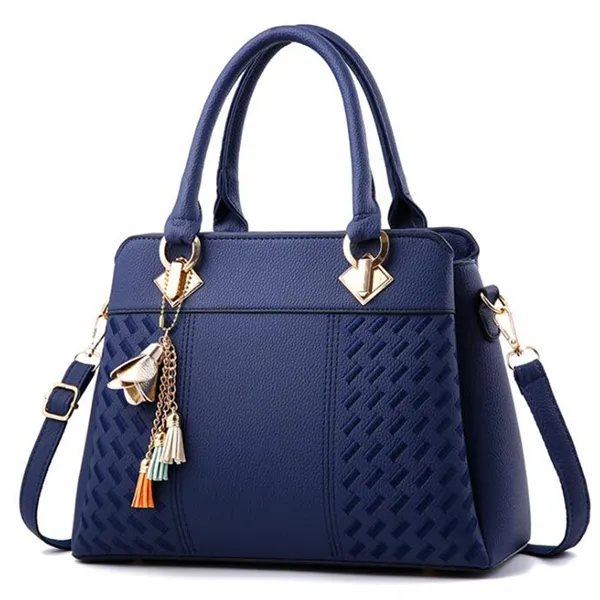 Tasseled Elegance: Embroidered Crossbody Tote - Image 7