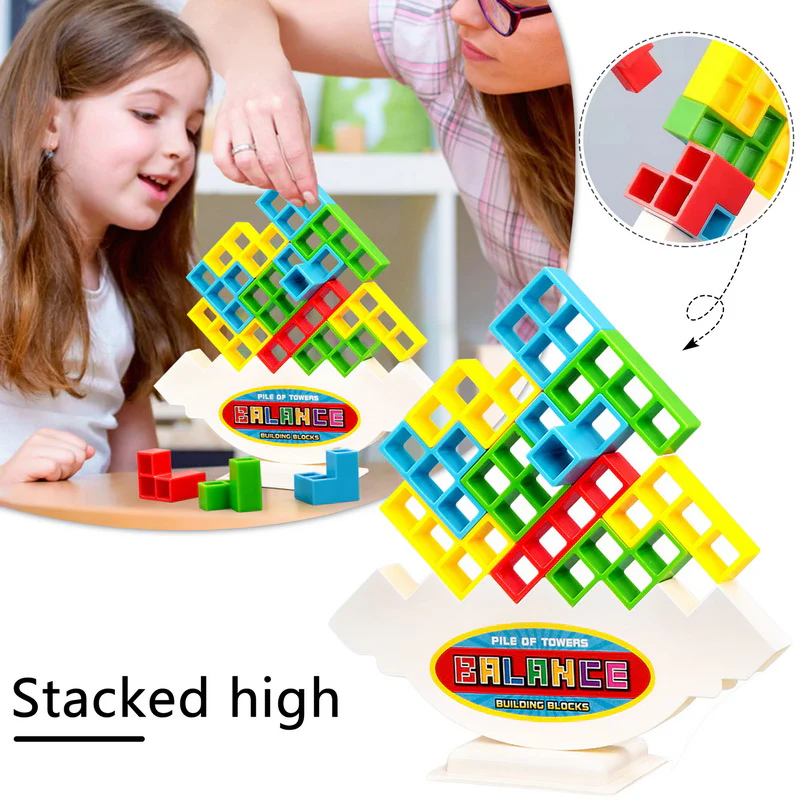 Tetra Tower Blocks Board Game - Image 11