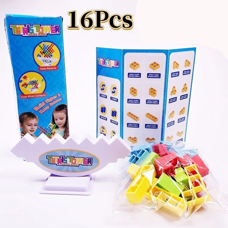 Tetra Tower Blocks Board Game - Image 2