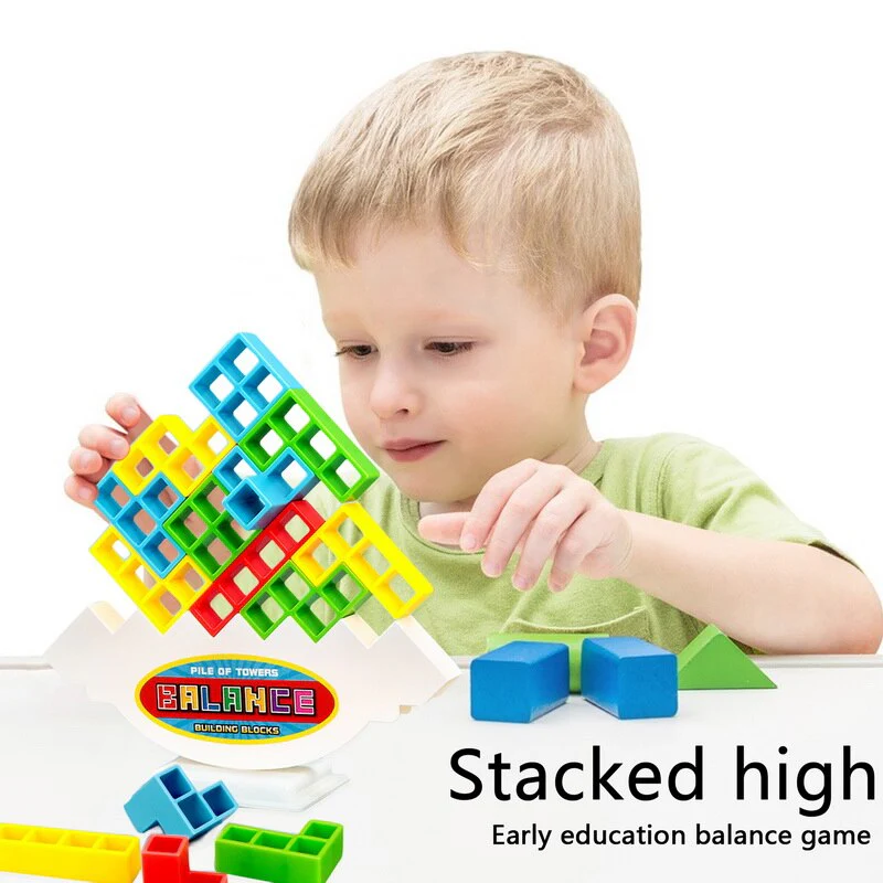 Tetra Tower Blocks Board Game - Image 5