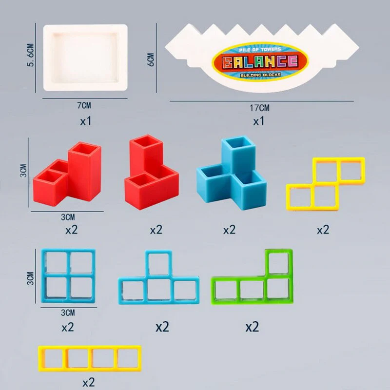 Tetra Tower Blocks Board Game - Image 6