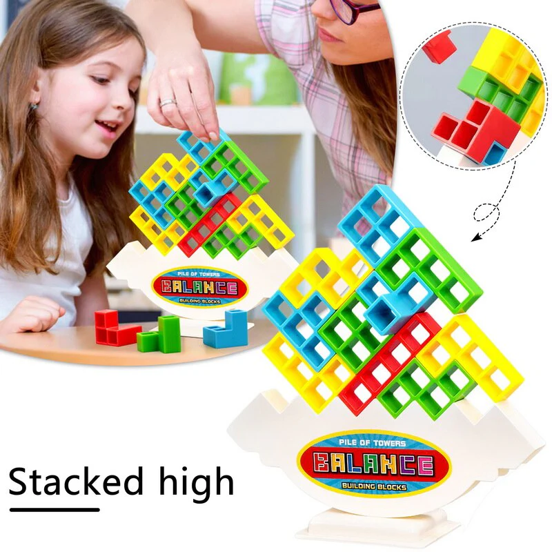 Tetra Tower Blocks Board Game - Image 7