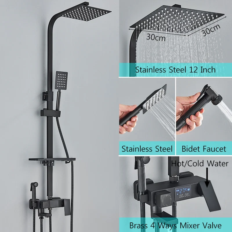 Thermostatic Digital Display Shower - Image 10