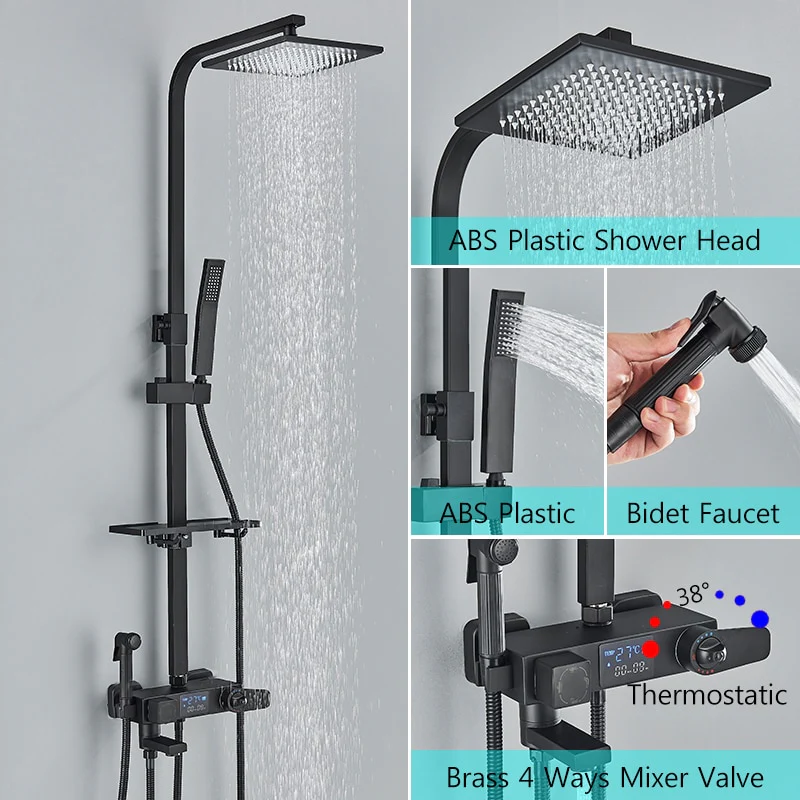 Thermostatic Digital Display Shower - Image 11