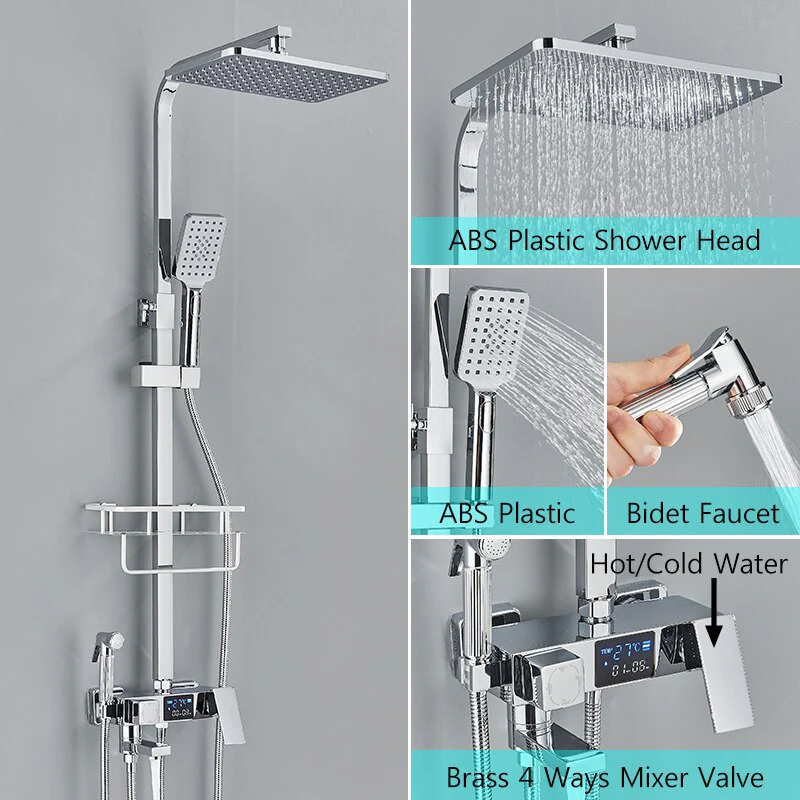 Thermostatic Digital Display Shower - Image 12