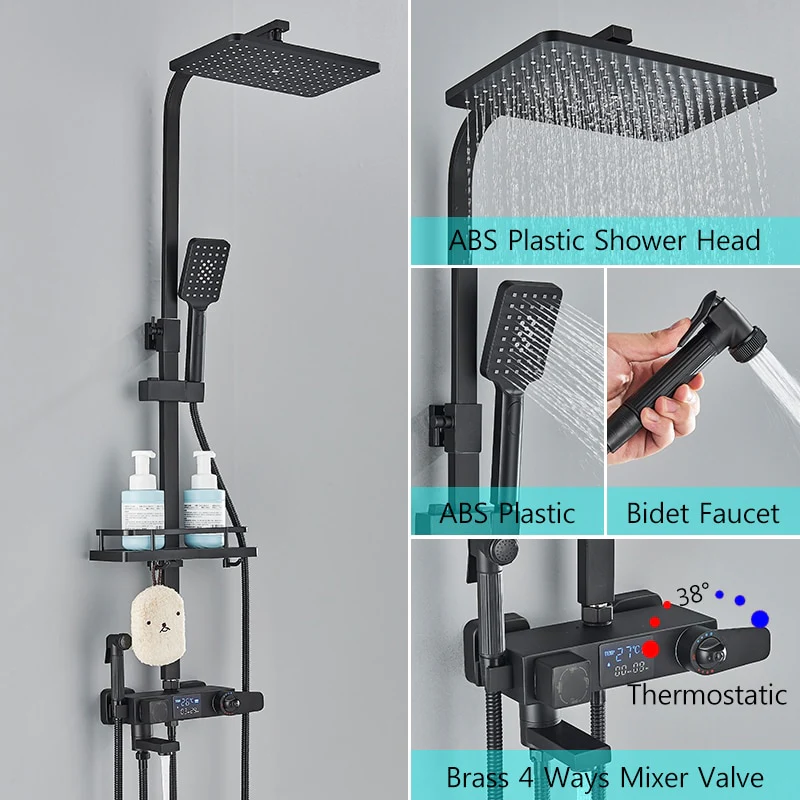 Thermostatic Digital Display Shower - Image 14