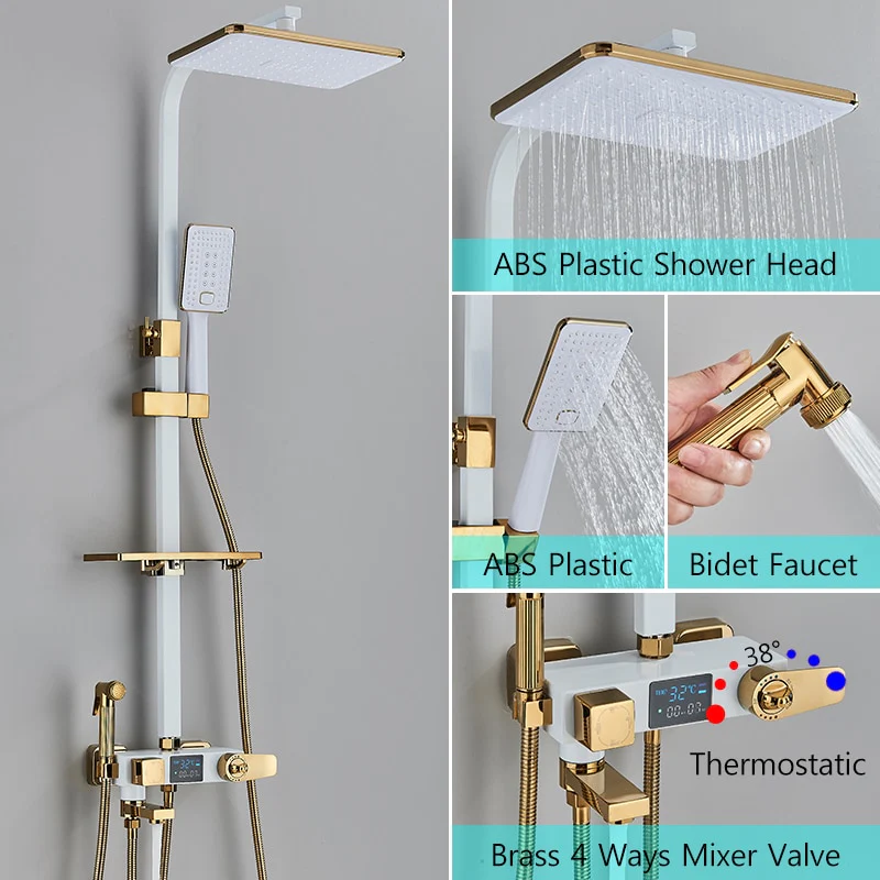 Thermostatic Digital Display Shower - Image 16