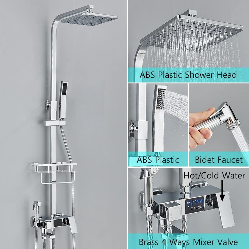 Thermostatic Digital Display Shower - Image 21