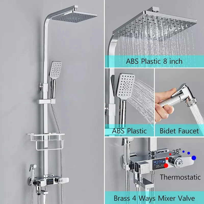 Thermostatic Digital Display Shower - Image 3