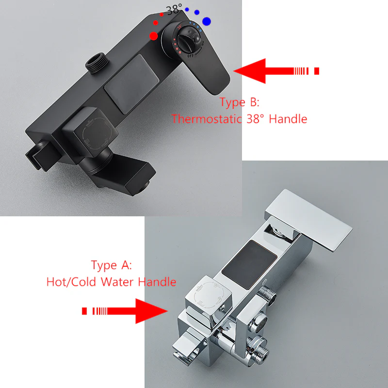 Thermostatic Digital Display Shower - Image 35