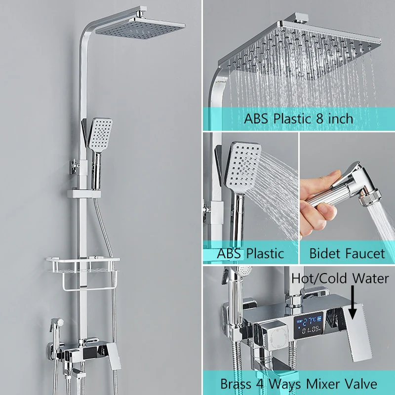 Thermostatic Digital Display Shower - Image 9