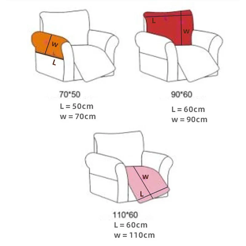Thicken Plush Recliner Sofa Cover - Image 6