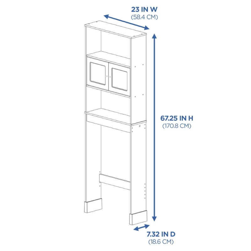 Toilet Cabinet Shelf Rack - Image 8