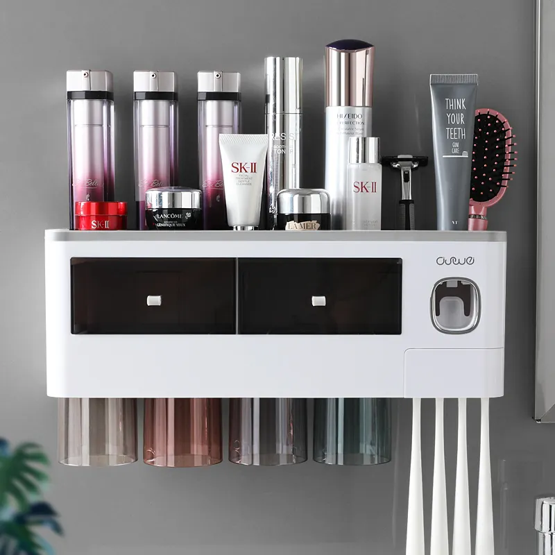 Toothbrush Holder Automatic Toothpaste Dispenser - Image 12