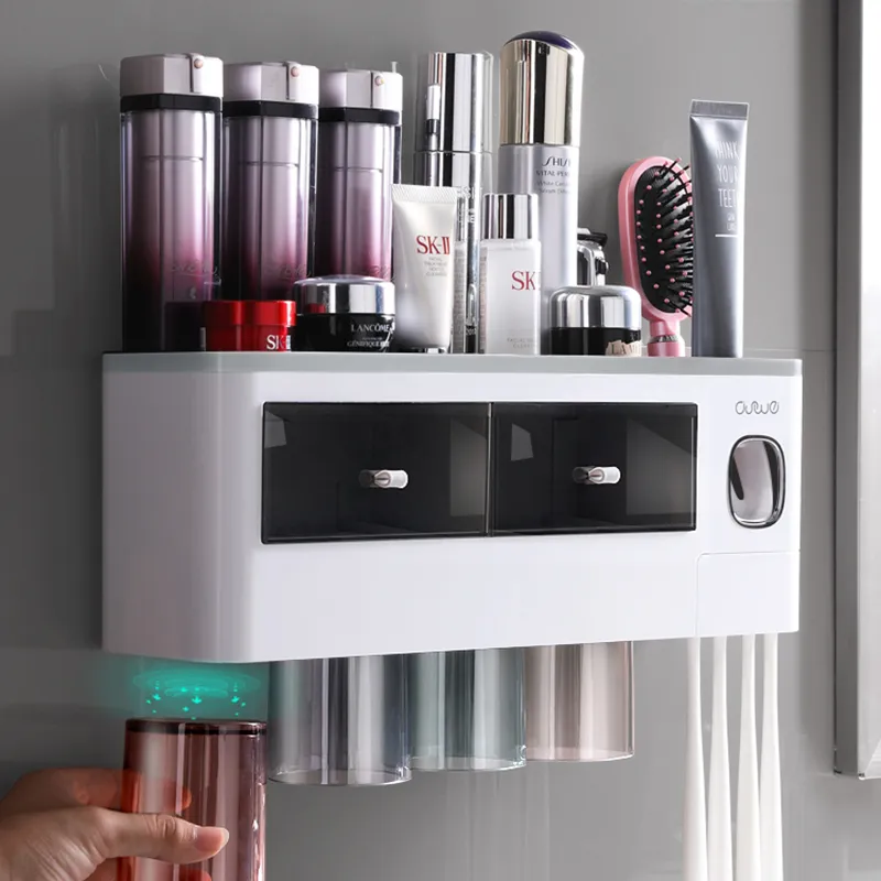Toothbrush Holder Automatic Toothpaste Dispenser - Image 3