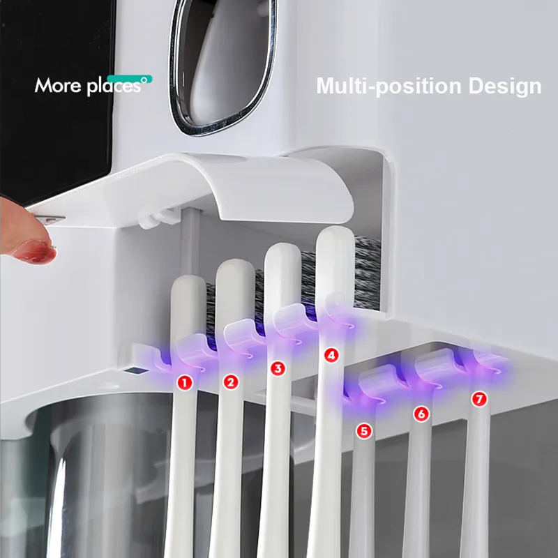 Toothbrush Holder Automatic Toothpaste Dispenser - Image 5