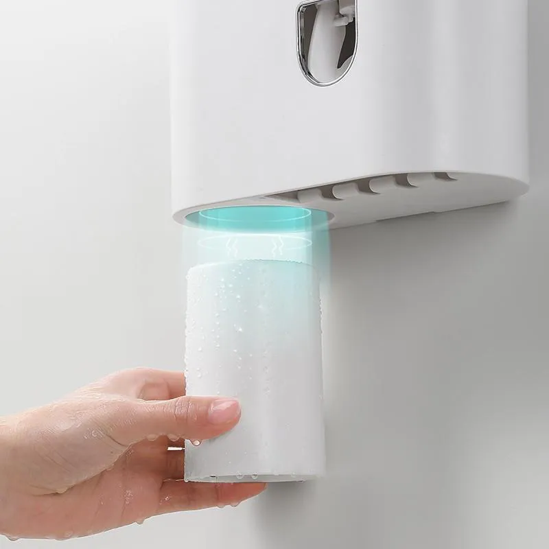 Toothbrush Holder Toothpaste Dispenser - Image 5