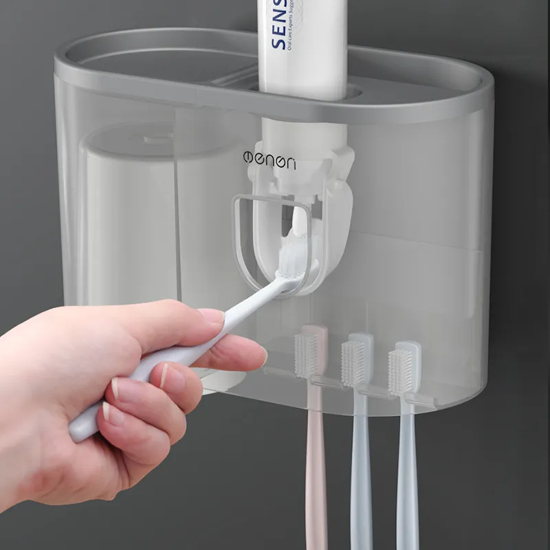 Toothbrush Holder Toothpaste Dispenser - Image 6