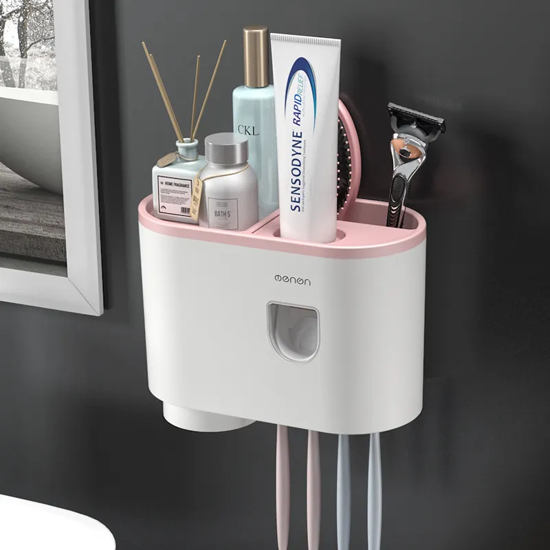 Toothbrush Holder Toothpaste Dispenser - Image 7