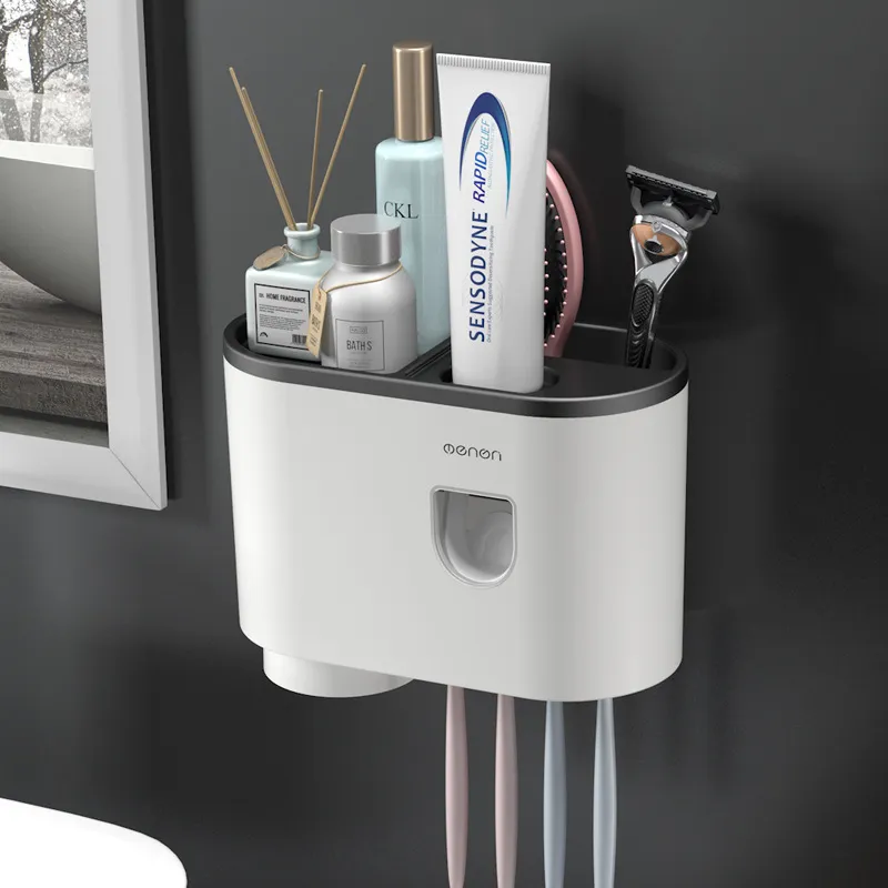 Toothbrush Holder Toothpaste Dispenser - Image 8