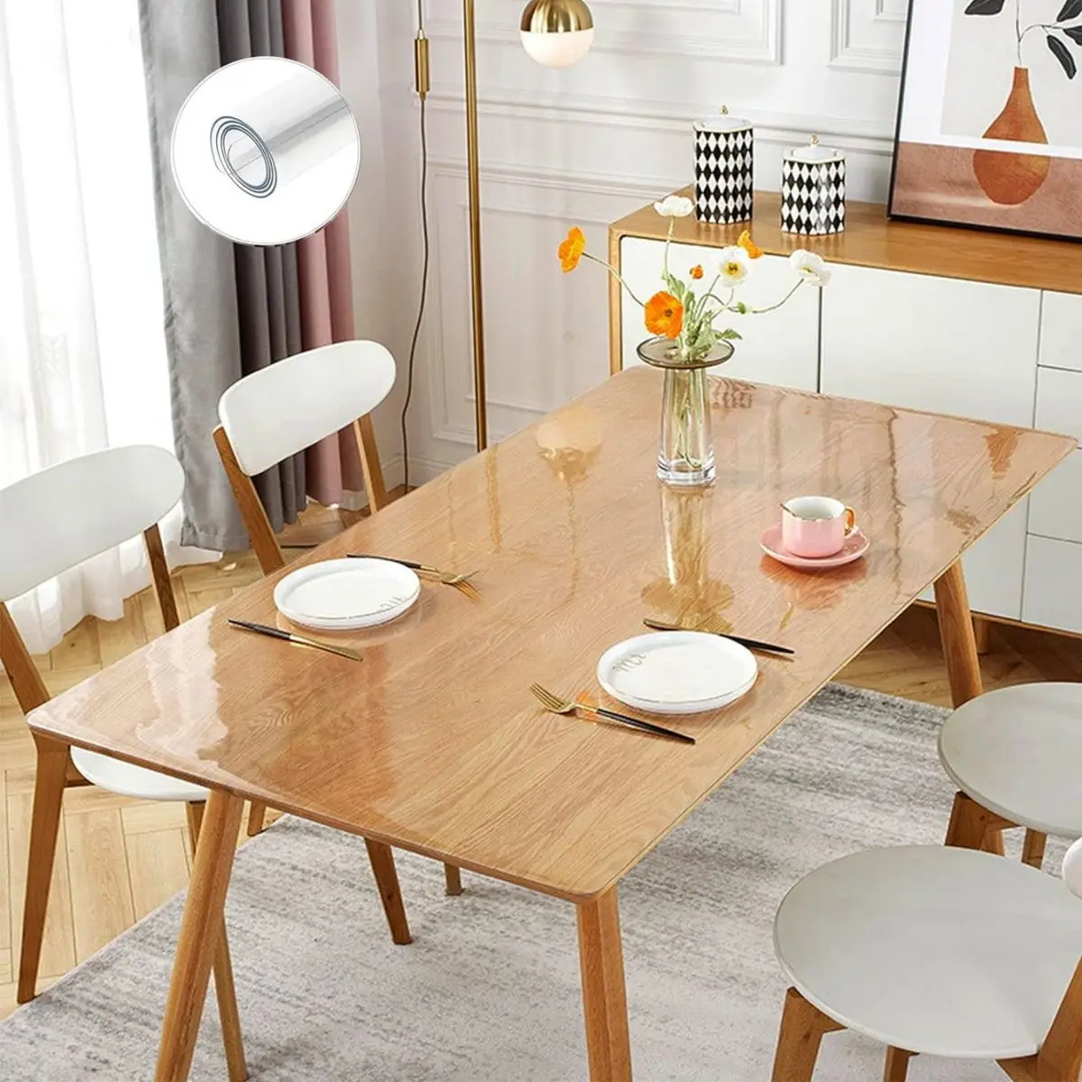 Transparent Table Protective Film - Image 3